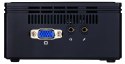 GIGABYTE GB-BACE-3160 komputer typu barebone Wielkość PC 0.5L Czarny J3160 1,6 GHz