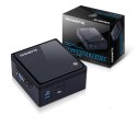 GIGABYTE GB-BACE-3160 komputer typu barebone Wielkość PC 0.5L Czarny J3160 1,6 GHz