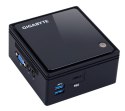 GIGABYTE GB-BACE-3160 komputer typu barebone Wielkość PC 0.5L Czarny J3160 1,6 GHz