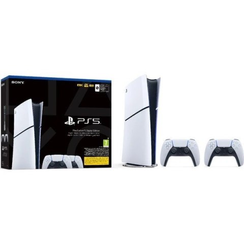 Sony Playstation 5 Digital Edition+DualSense White