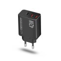 ESPERANZA ŁADOWARKA SIECIOWA 42W USB-C PD 30W / 2X USB-A 12W EZC106K