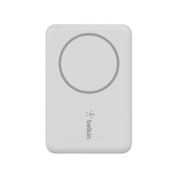 Powerbank bezprzewodowy Belkin BoostCharge Magnetic Wireless Power Bank 2.5K MagSafe Compatible 2500mAh White