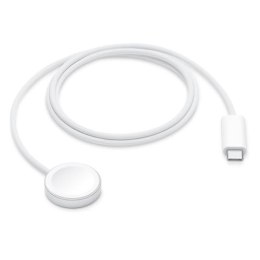 Apple MT0H3ZM/A ładowarka do urządzeń przenośnych Smartwatch Biały USB Bezprzewodowe ładowanie Szybkie ładowanie Wewnętrzna