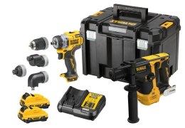 DeWALT DCK2101L2T-QW wkrętak zasilany/zakrętark udarowy Czarny, Żółty