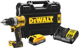 DEWALT WIERTARKO-WKRĘTARKA UDAROWA 18V 90Nm 1x1,7Ah POWERSTACK BL TSTAK DCD805E1T