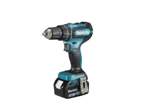 Makita DHP485RFJ wiertło 1900 RPM Zamek centralny 1,8 kg Czarny, Niebieski