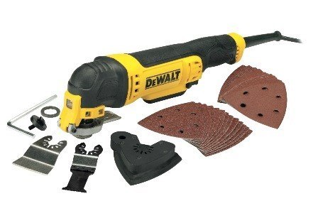 DeWALT DWE315 elektryczne narzędzie wielofunkcyjne 300 W Czarny, Żółty