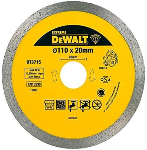 DeWALT DT3715-QZ element do szlifierki kątowej Tarcza tnąca