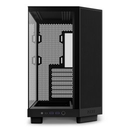 NZXT OBUDOWA KOMPUTEROWA NZXT OBUDOWA H6 FLOW MIDI TOWER Z OKNEM CZARNA