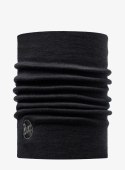 Bandana BUFF MERINO HEAVYWEIGHT NECK WARMERSOLID BLACK