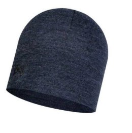 Czapka BUFF MERINO MIDWEIGHT BEANIE MELANGE NIGHT BLUE