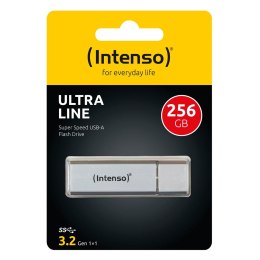 Intenso Ultra Line pamięć USB 256 GB USB Typu-A 3.2 Gen 1 (3.1 Gen 1) Srebrny