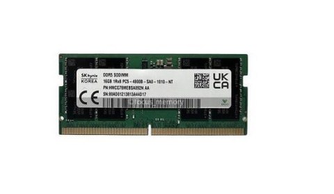 Hynix SO-DIMM 16GB DDR5 1Rx8 5600MHz PC5-44800 HMCG78AGBSA092N