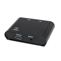 LogiLink UA0216 huby i koncentratory USB 3.2 Gen 1 (3.1 Gen 1) Type-B 5000 Mbit/s Czarny