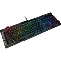 Klawiatura Gamingowa Corsair K100 RGB, Corsair OPX, LED RGB - Czarna