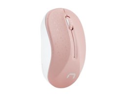 NATEC MYSZ BEZPRZEWODOWA TOUCAN PINK-WHITE 1600DPI NMY-1652