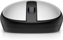 Mysz HP 240 Pike Silver Bluetooth Mouse bezprzewodowa srebrno-czarna 43N04AA