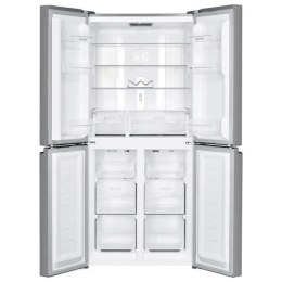 Lodówka z zamrażalnikiem dolnym Multi Door Total Full No Frost MPM-434-SBF-08 białe szkło