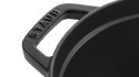 STAUB Żeliwny garnek owalny 40509-322-0 6,7l czarny