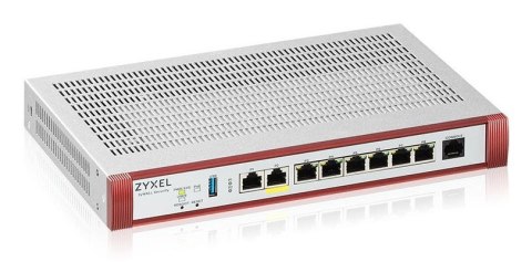 Firewall Zyxel USGFLEX100HP bundle (+1 YR Gold Security Pack) 8xWAN/LAN SPI firewall: 4000 Mbps Max. IPsec VPN: 50