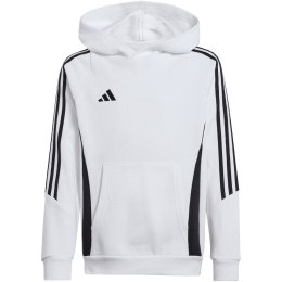 Bluza dla dzieci adidas Tiro 24 Hooded Sweat biała IR7506 164cm