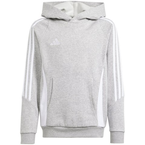 Bluza dla dzieci adidas Tiro 24 Hooded Sweat szara IR7505 128cm