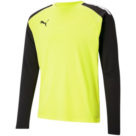 Bluza bramkarska męska Puma teamPACER GK LS żółto-czarna 704933 42 2XL