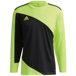 Bluza bramkarska męska adidas Squadra 21 Goalkeeper Jersey czarno-limonkowa GN5795 S