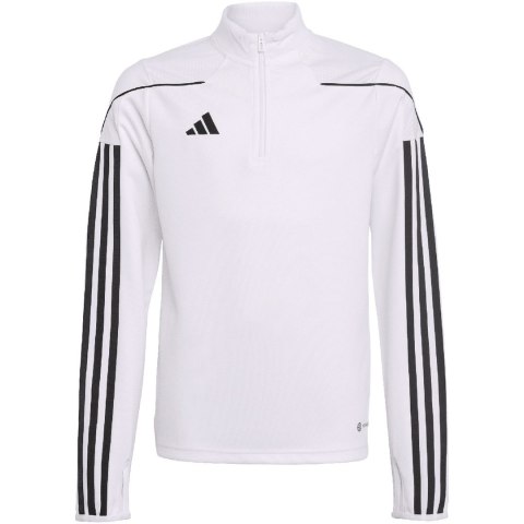 Bluza dla dzieci adidas Tiro 23 League Training Top biało-czarna IB8477 140cm