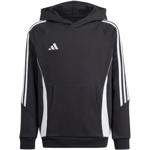 Bluza dla dzieci adidas Tiro 24 Hooded Sweat czarna IJ5611 128cm