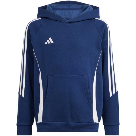 Bluza dla dzieci adidas Tiro 24 Hooded Sweat granatowa IR7504 116cm