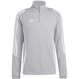 Bluza męska adidas Tiro 24 Training Top szaro-biała IS1041 XL