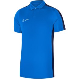 Koszulka męska Nike DF Academy 23 SS Polo niebieska DR1346 463 S