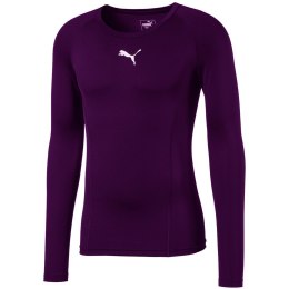 Koszulka męska Puma LIGA Baselayer LS fioletowa 655920 10 M