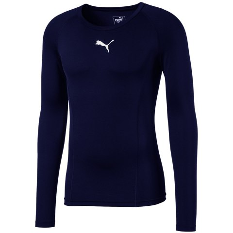 Koszulka męska Puma LIGA Baselayer LS granatowa 655920 20 XL