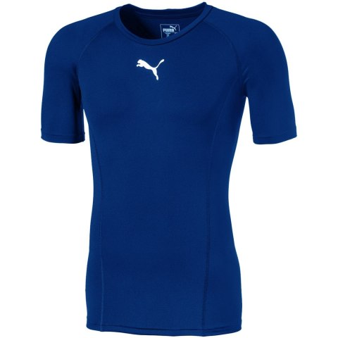 Koszulka męska Puma LIGA Baselayer SS niebieska 655918 02 2XL