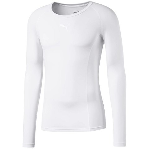 Koszulka męska Puma LIGA Baselayer Tee LS biała 655920 04 S