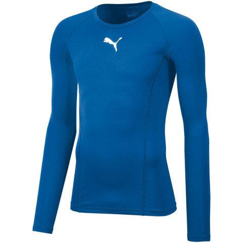 Koszulka męska Puma Liga Baselayer Tee LS niebieska 655920 02 S