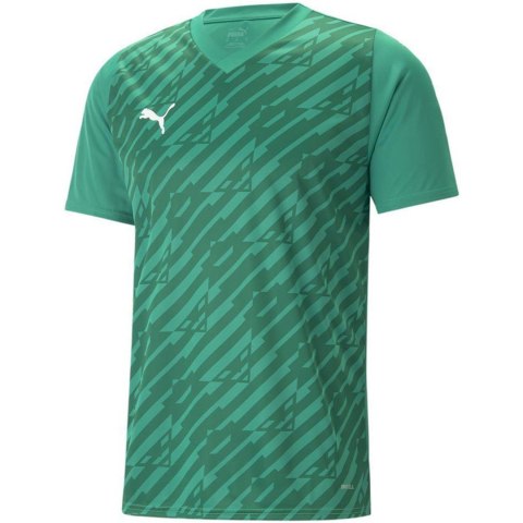 Koszulka męska Puma teamULTIMATE zielona 705371 05 S