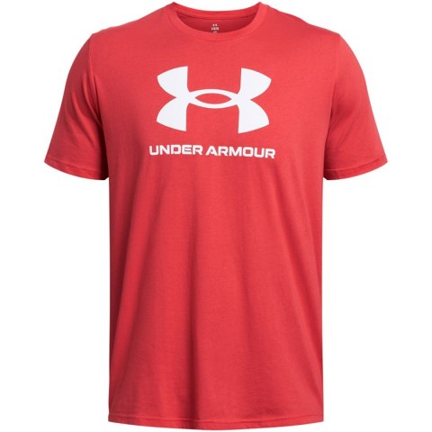 Koszulka męska Under Armour Sportstyle Logo czerwona 1382911 814 XL