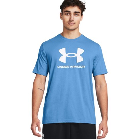 Koszulka męska Under Armour Sportstyle Logo niebieska 1382911 444 L