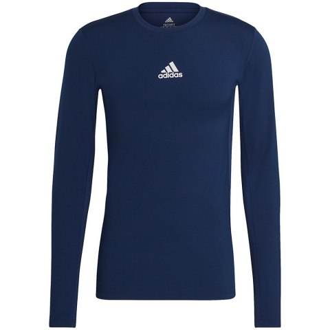 Koszulka męska adidas Compression Long Sleeve Tee granatowa GU7338 XL