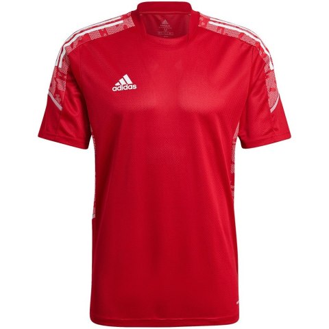 Koszulka męska adidas Condivo 21 Training Jersey Primeblue czerwona GH7166 L