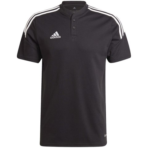 Koszulka męska adidas Condivo 22 Polo czarna H44105 S