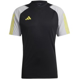 Koszulka męska adidas Tiro 23 Competition Jersey czarno-szara HU1295 M