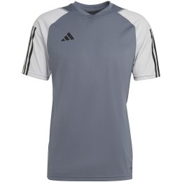 Koszulka męska adidas Tiro 23 Competition Jersey szara HP1906 2XL