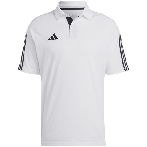 Koszulka męska adidas Tiro 23 Competition Polo biała IC4575 XL