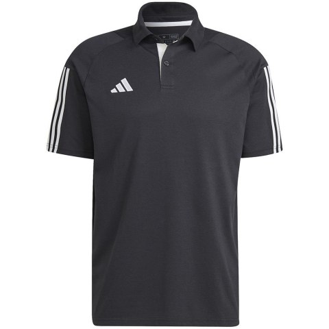 Koszulka męska adidas Tiro 23 Competition Polo czarna HK8051 M