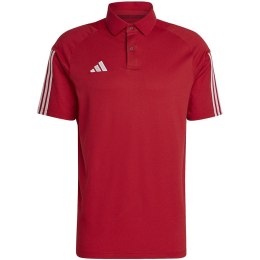 Koszulka męska adidas Tiro 23 Competition Polo czerwona HI3049 XL