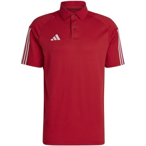 Koszulka męska adidas Tiro 23 Competition Polo czerwona HI3049 XS